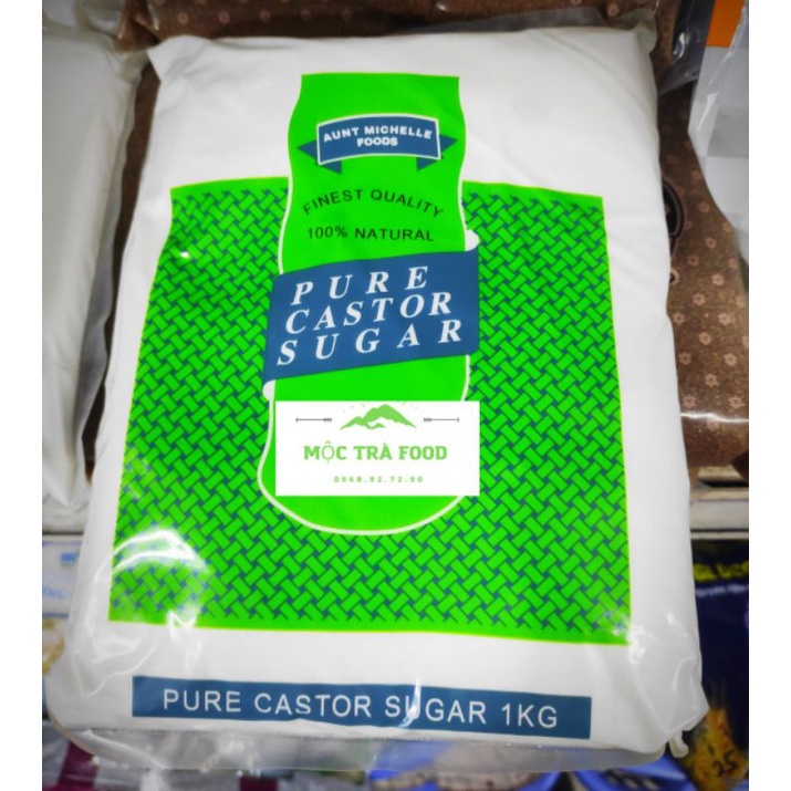 Đường Trắng Hữu Cơ nhập khẩu từ Mỹ Pure Castor Sugar Aunt Michelle