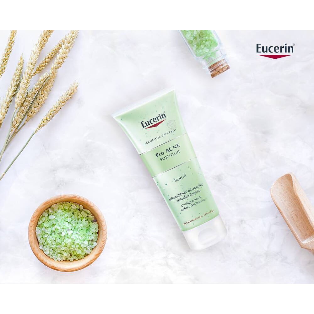 Ảnh Eucerin Gel Tẩy Da Chết Da Mụn Eucerin Pro ACNE Solution Scrub 100ml 4