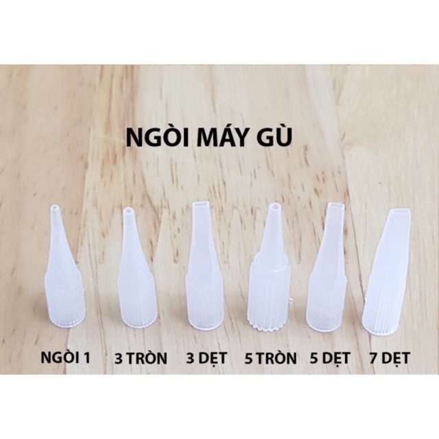 Ngòi Nhựa Chụp Máy Gù Phun Xăm