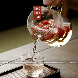 TỐNG THỦY TINH DÁNG CAO CÓ LỌC - DUNG TÍCH 500ML