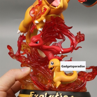 26CM Pokemon Pocket Monster GK Charizard Mewtwo PVC Hình