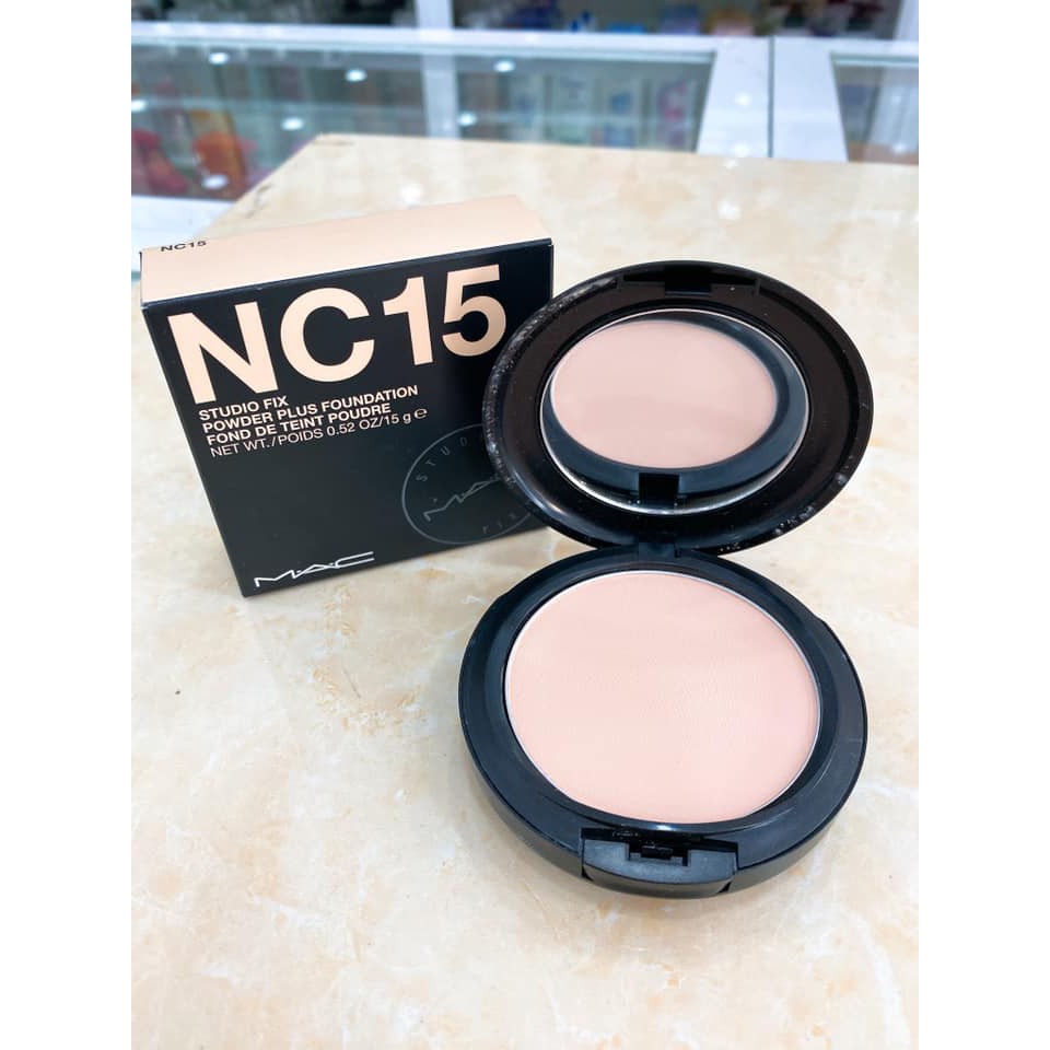 MAC Phấn Phủ Dạng Nén - 15g Studio Fix Powder Plus Foundation | Shopee Việt  Nam