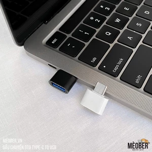 Đầu chuyển đổi OTG Type-C/Micro to USB 3.0 tốc độ cao - Black/White
