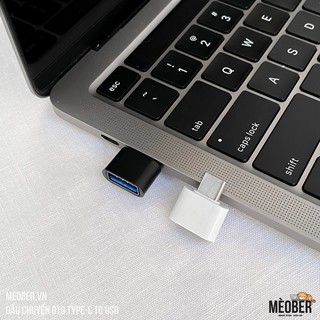 Đầu chuyển đổi OTG Type-C/Micro to USB 3.0 tốc độ cao - Black/White
