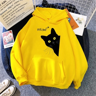 Áo hoodie Nam Nữ Unisex in hình Mèo Meo Meo