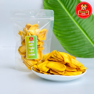 Mít thái sấy giòn SIÊU NGON 💖TIGER FOOD💖 Lon 200g mít thái sấy loại 1 ăn cực mê - trái cây sấy ăn vặt Sài Gòn