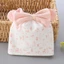 Mũ cotton in họa tiết chấm bi cho bé sơ sinh 0-3 tháng tuổi