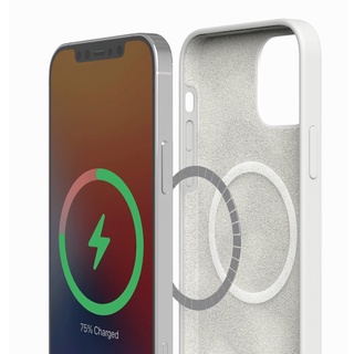 Sinjimoru / Vỏ Silicon mềm từ tính tương thích cho iPhone 12 13 14 15 16 pro max mini s25 plus ultra silicone - đen, hải quân, hoa oải hương, xám nhạt, hồng, rượu vang đỏ plus