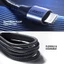Cáp sạc nhanh UGREEN MFI Bradied USB C 20W PD thích hợp cho iPhone 14 / 14 Max / 14 Pro / Pro Max