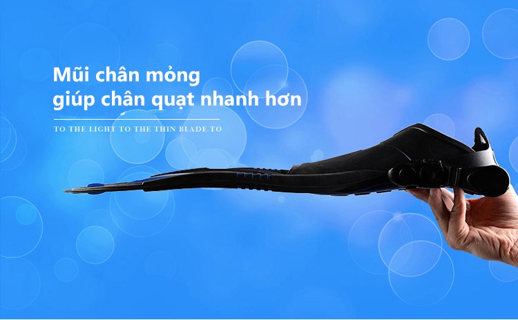 Mô tả Chân Vịt Bơi Lặn Biển Bảo Hành 12 Tháng Chân Vịt Lặn Người Lớn Chất Liệu TPR Có Thể Điều Chỉnh Dây Cleacco CV Boro Sport - 7