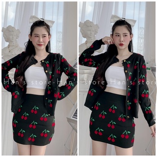 [HAN’S STORE ]BỘ CHERRY LEN ( ẢNH THẬT )
