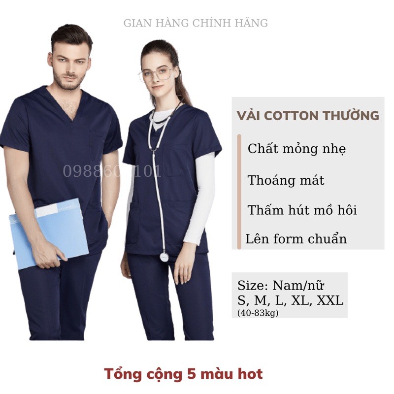 Bộ Scrubs Cổ Tim Phòng Mổ, Đồng Phục Spa, Phòng Khám, Bác Sĩ, Quần Áo Phòng  Mổ, Đồng Phục Phẫu Thuật Vải Thường | Shopee Việt Nam