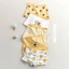 Set 5 quần lót trẻ em bé gái, chip cho bé gái hình Maruka Fashion hình gấu vàng siêu đáng yêu