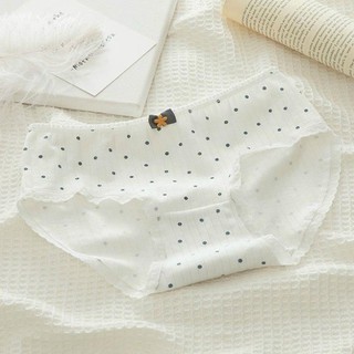 Quần Lót Nữ Cotton Gân Hoạ Tiết Rễ Thương 0126.