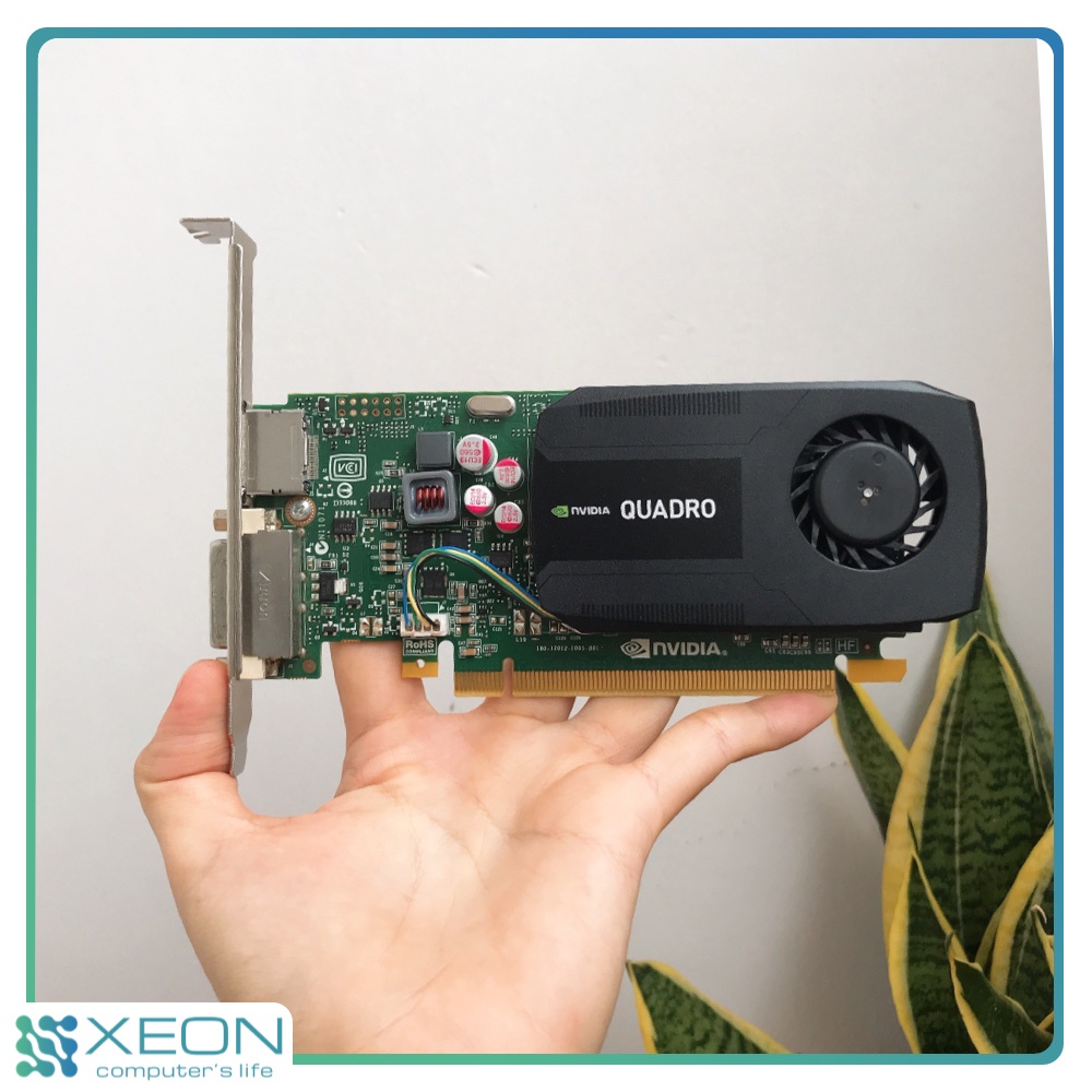 Card màn hình VGA Nvidia Quadro K600 GB GDDR3 128-bit CUDA cores 192