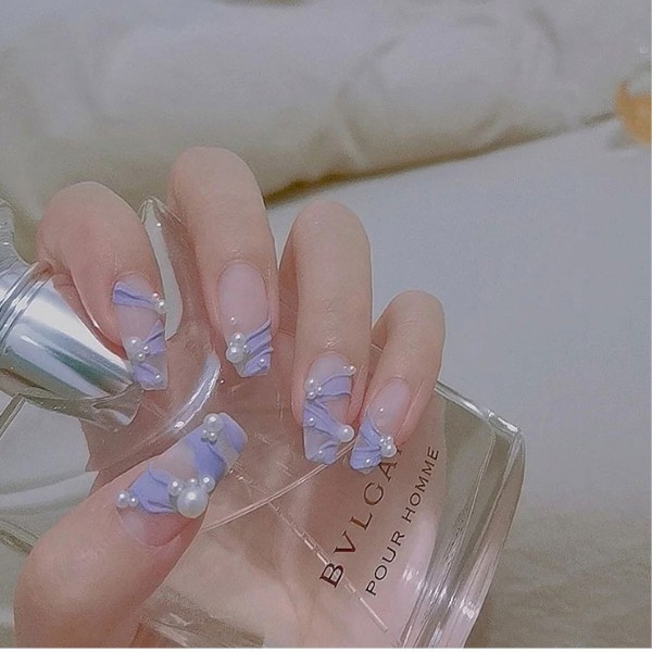 Hũ Charm Ngọc Trai Nhân Tạo Kèm Phụ Kiện Trang Trí Móng HTNMC ANGELICA