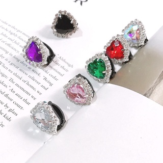1 Phụ Kiện Trang Trí Giày Đính Đá Sáng Lấp Lánh Thời Trang