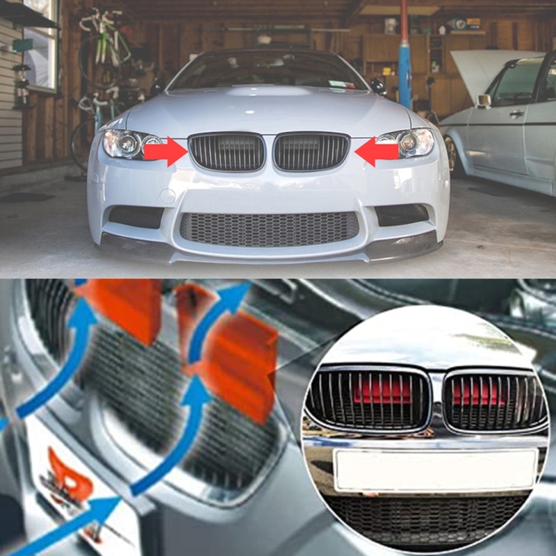 Mon For E90 91 E92 E93 E84 Air Scoop Flow Intake Scoop-Ram Air Cold Air Nạp 2 chiếc