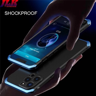 [Element] for iPhone 14 Pro Max 14Plus 14pro i14 Shockproof Dropproof Dustproof Aluminum Bumper Metal Armor Protect Cover Ốp Điện Thoại Kim Loại Nhôm Dạng Giáp Chống Sốc Chống Bụi Chống Rơi