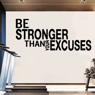 Decal Trang trí, tạo động lực trong Phòng GYM, thu hút khách hàng, tăng tính thẩm mỹ P1