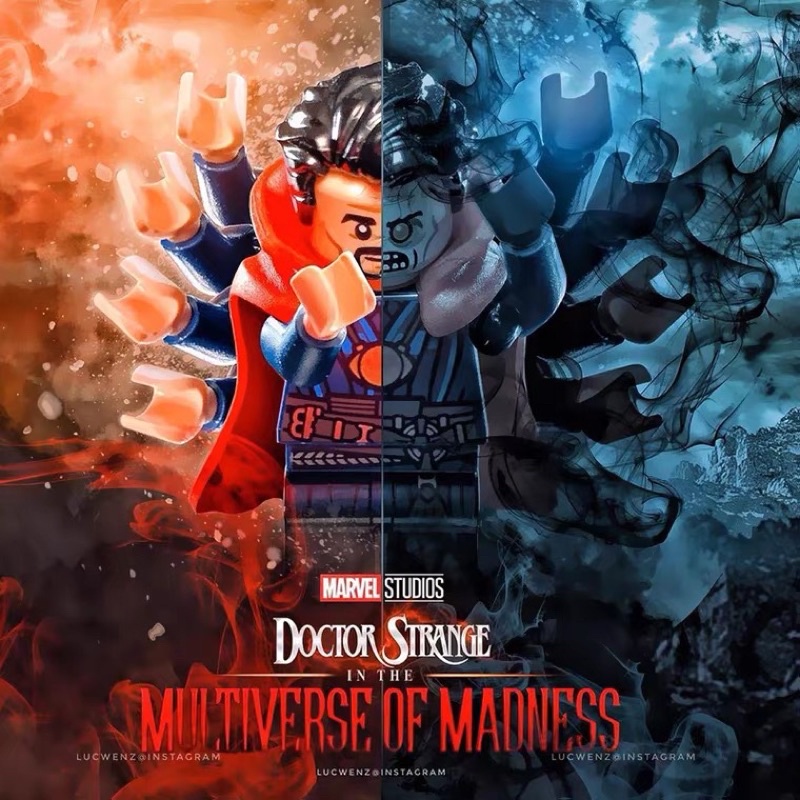 Bộ mô hình LEGO Doctor Strange In The Multiverse of Madness Phù Thuỷ ...