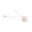 YUUKII 10 / 20 Chiếc Len Nhà Nhuộm Kim Loại Tay Cầm Da Dụng Cụ