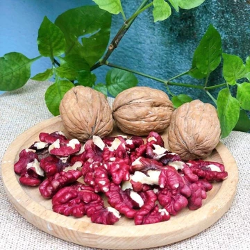 (ĐỎ) NHÂN quả hạt óc chó ĐỎ tách vỏ, óc chó bóc sẵn - Giàu Omega-7 Gấp Đôi Óc Chó Vàng 200gr