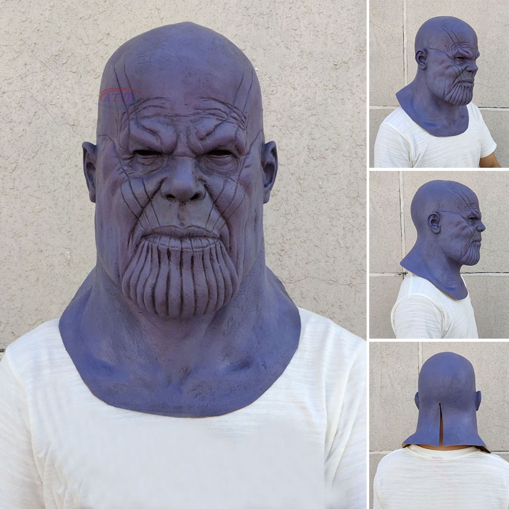 Mặt nạ Thanos Avengers Mũ bảo hiểm chiến tranh Cosplay Thanos Mặt nạ Bộ sưu tập tiệc Halloween Đạo cụ