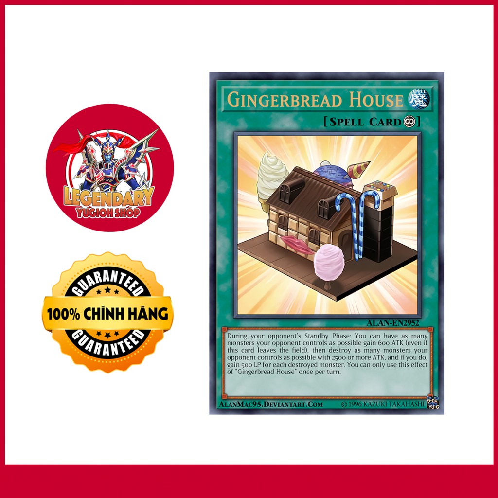 [EN][Thẻ Bài Yugioh Chính Hãng] Gingerbread House Shopee Việt Nam