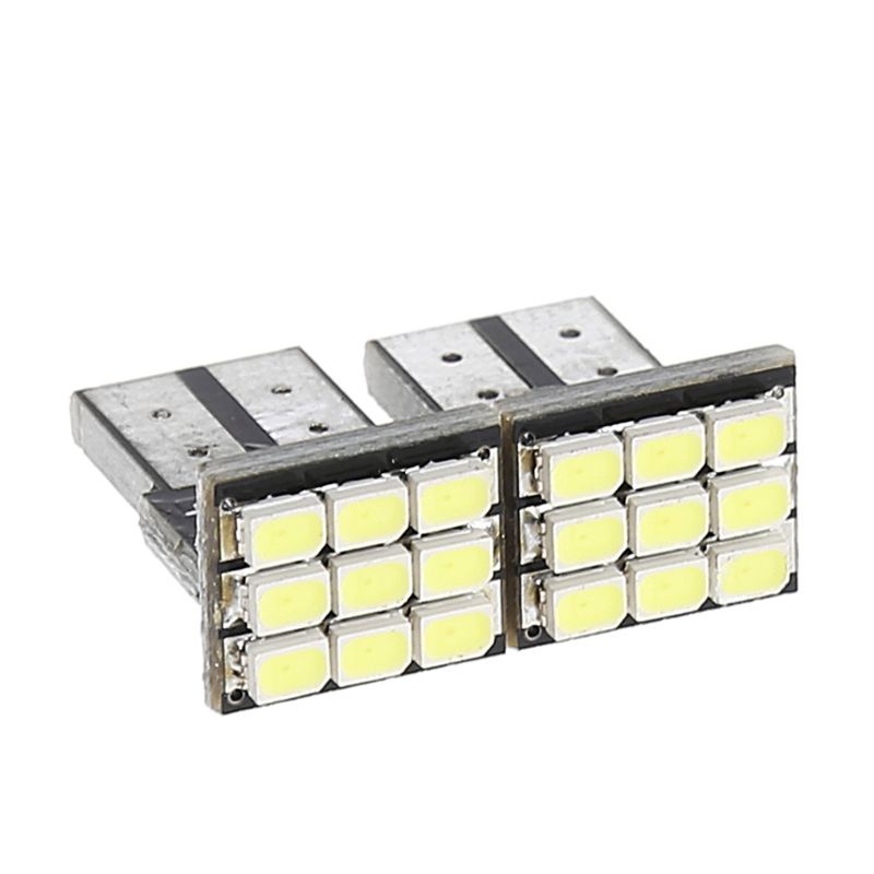Mon 2 Bóng Đèn LED Cho Đèn Pha Ô Tô T10 194 168 W5W 9 LED SMD Bóng Đèn FogLamp Sáng