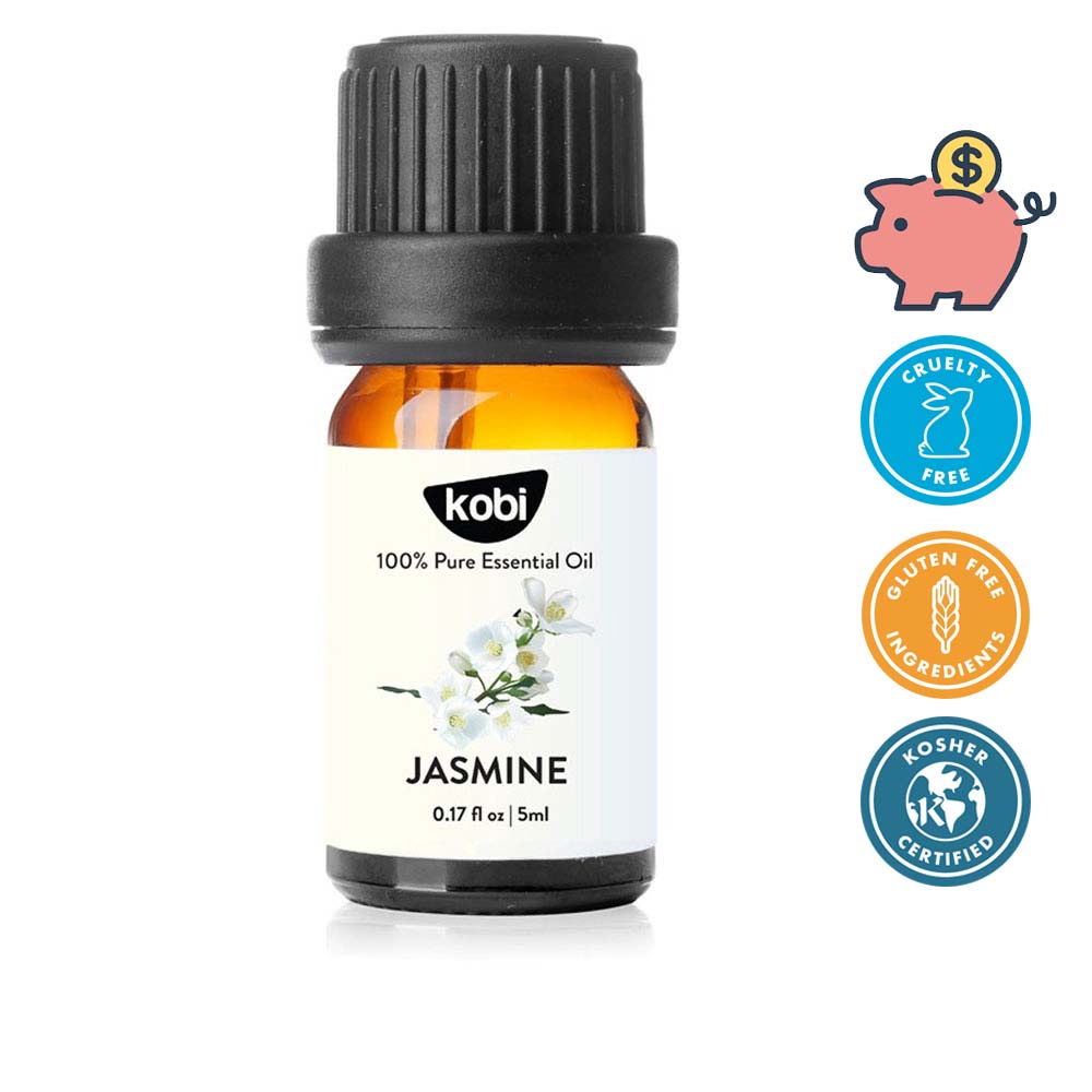 Tinh dầu Hoa Nhài Kobi Jasmine essential oil giúp thơm phòng, giảm stress hiệu quả - 5ml