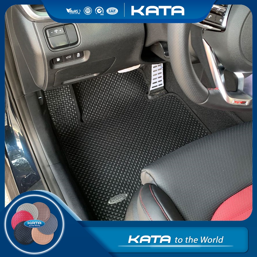 Thảm lót ô tô KATA cho xe Kia Optima K5 (2016 - 2021) - Khít với sàn, Chống trơn, Không mùi, Không ẩm mốc