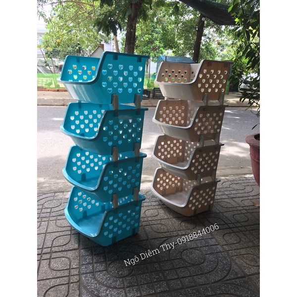 Kệ rổ 4 tầng đa năng | Shopee Việt Nam