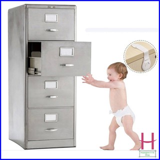 Dây Vải Khoá Tủ, Ngăn Kéo, Tủ Lạnh - Đai Khóa Chặn Cửa Tủ - Chốt Khóa An Toàn { H }