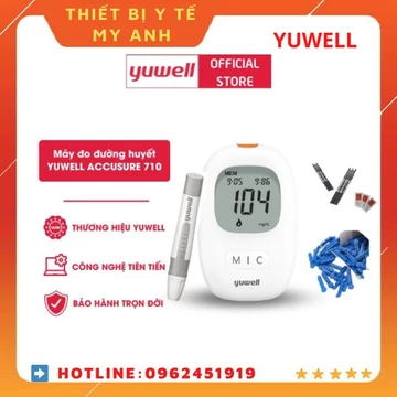 Máy đo đường huyết-YUWELL 710-đo tiểu đường-phát hiện tiểu đường