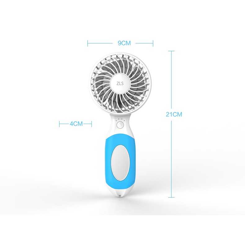 Quạt mini cầm tay ZLS pin dung lượng lớn 3600mAH