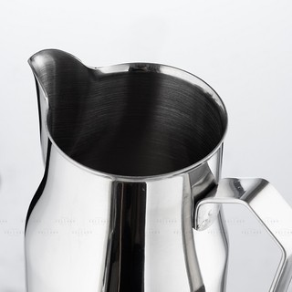 Volcano Ca đánh sữa Motta màu bạc Inox 304 mũi tròn