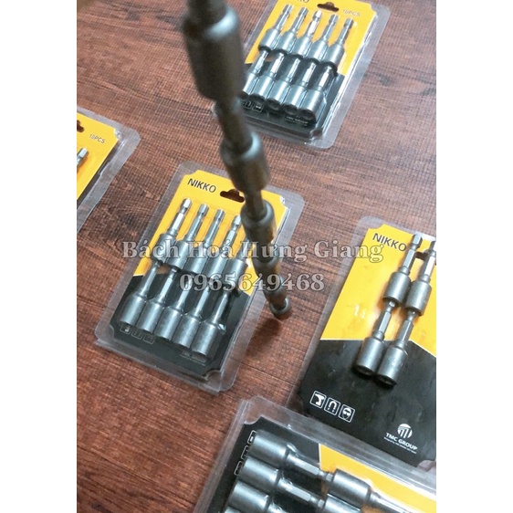 Đầu Chụp Vít Tôn NIKKO 8mm Độ Cứng HCR47-53 (ẢNH THẬT)