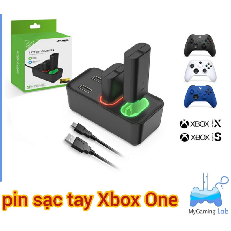 Pin sạc tay cầm XboxOne S X Series ,dây usb xbox one, cáp sạc Usb tay