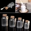BORAGETE 100-500g Frosted Seal Jar Organizer Hộp đựng thìa gỗ di động