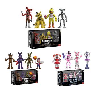 Bộ đồ chơi 4 mô hình nhân vật Five Night At Freddy's FNAF bằng PVC