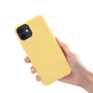 Ốp Điện Thoại Silicon Mềm Màu Trơn Cho iPhone 12Promax XSMax XS XR 5 5s 6 6s 7 8 Plus 11 Promax 11 Pro 12Mini SE 2020
