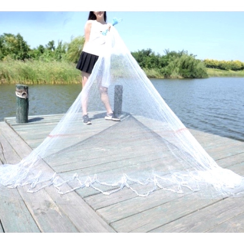 chài đánh cá bung 8m nặng 5kg mắt 2cm hàng loại 1 sợi cước chân chì đúc siêu bền y hình vip bdshad8