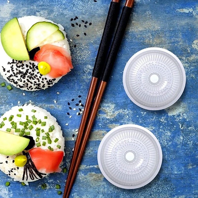 Khuôn Làm Sushi Onigiri Khuôn Musubi Maker Press Rice Paddle Sushi Làm Khuôn Cho Nhà Bếp Gia Đình