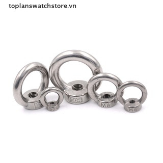 Vòng Đai Ốc Bằng Thép Không Gỉ M5 / M6 / M8 / M10 / M12 304