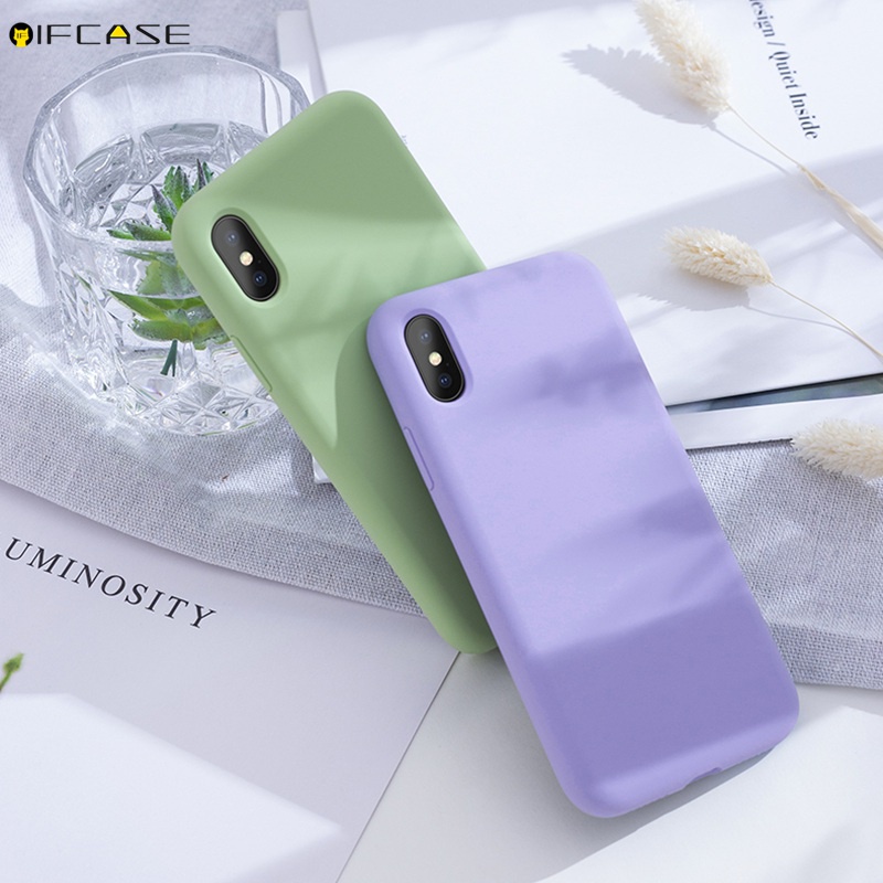Vỏ điện thoại Plain Matte Đơn giản, Mềm mại, Nắp đậy, Vỏ bọc silicon lỏng Samsung Galaxy S22 Plus Ultra S22+ S21 FE A22 M52 4G 5G
