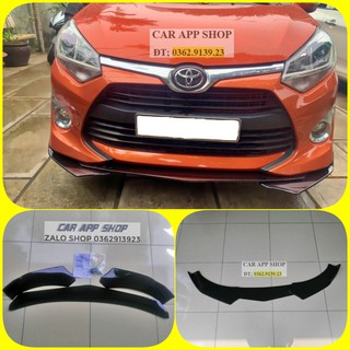 Cản Trước , lip Trước Toyota Wigo Hàng Loại 1 Bảo Vệ Xe , Trống Va Quyệt