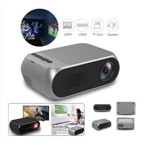 Máy chiếu mini YG-320 Smart LED Projector Full HD 1080p Support Max 60 ...