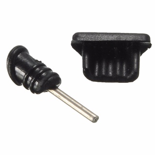 2 Bộ nút silicon chống bụi tai nghe và cổng sạc MICRO USB - Combo Nút Bịt Cổng Sạc Micro Usb và Tai nghe