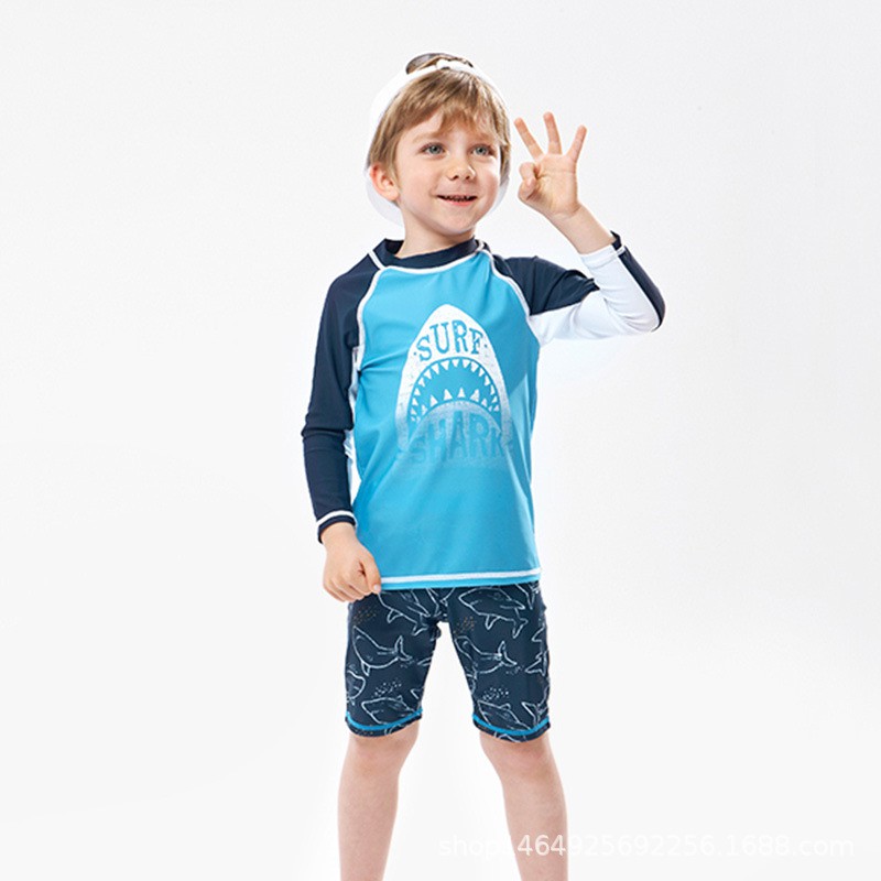 Đồ bơi trẻ em cho bé trai kèm quần lửng nhiều hình ngộ nghĩnh SPORTY